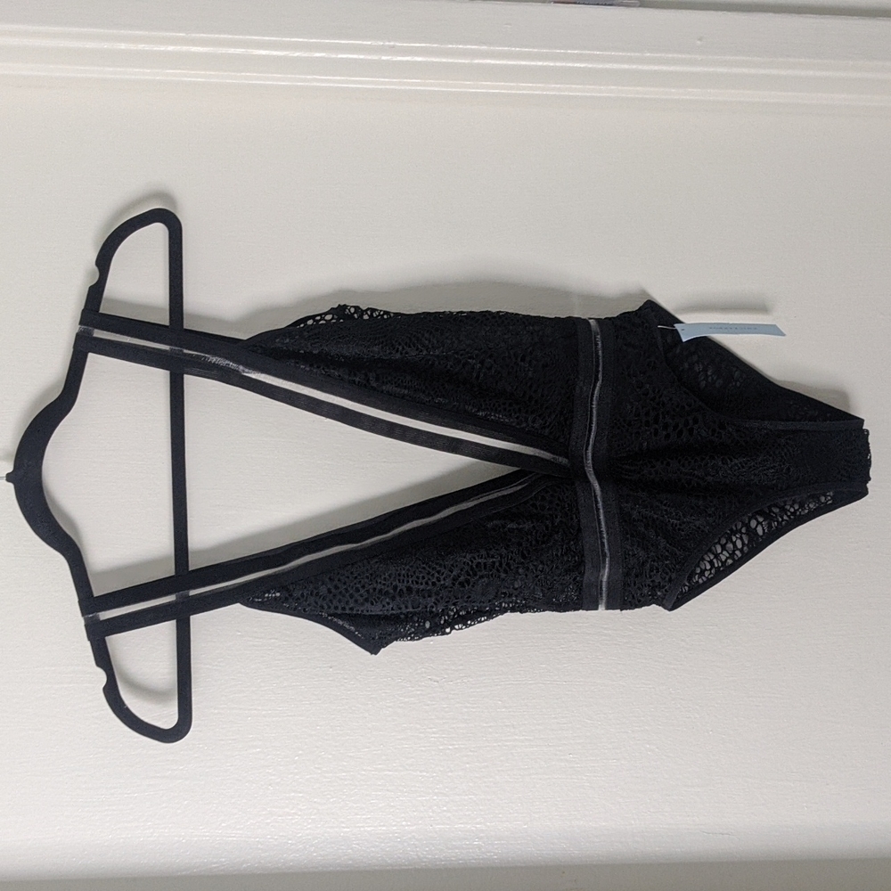 Black lace Bodysuit